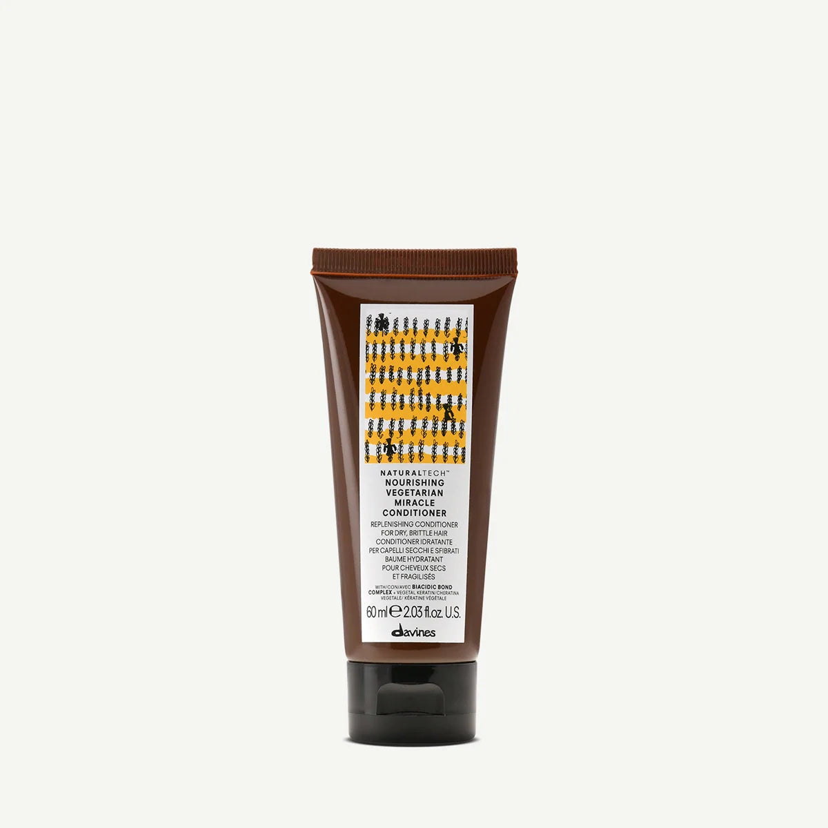 Davines NOURISHING Vegetarian Miracle Conditioner | Repairing Conditioner for Fine or Fragile Hair
