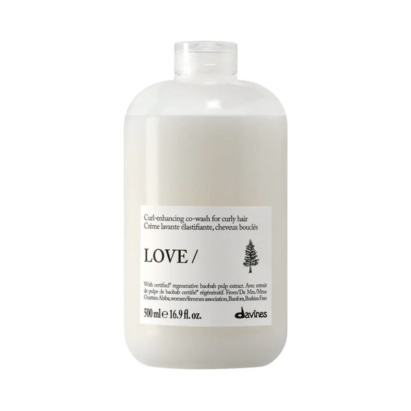 Davines LOVE CURL Essential Haircare Co-Wash | Cleansing Conditioner for Wavy and Curly Hair