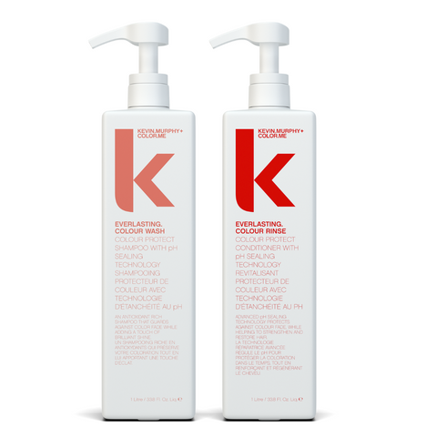 KEVIN.MURPHY EVERLASTING.COLOUR Wash & Rinse Duo (2 x 1000ml) Anti-Fade Shine & Protection