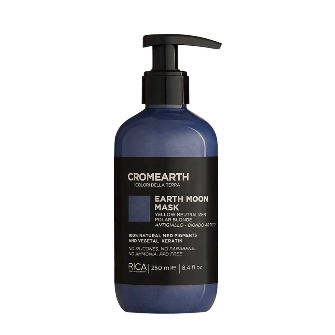 RICA Cromearth Earth Moon Mask - Anti-Yellow Toning Mask for Blonde Hair