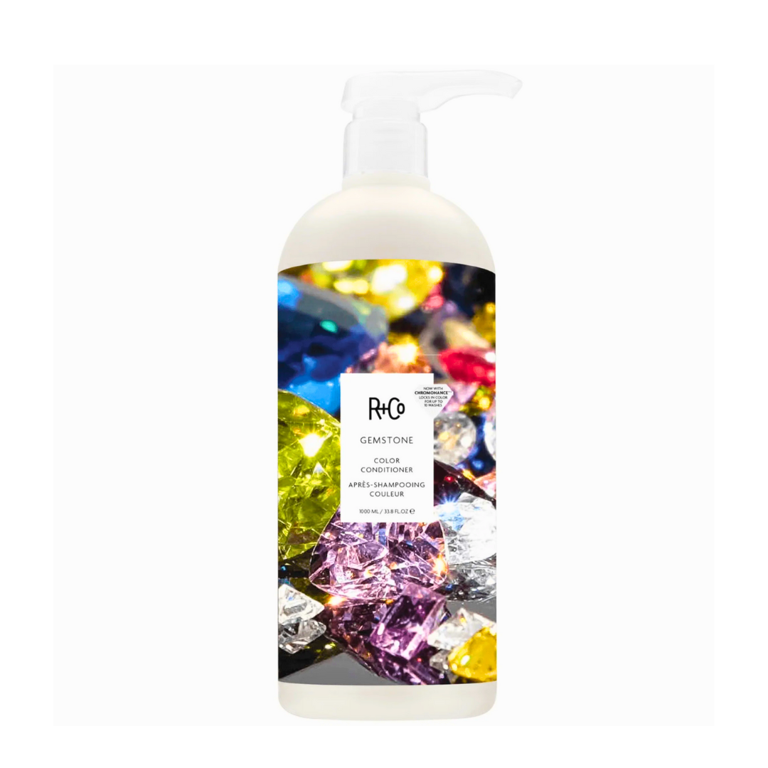 R+Co Gemstone Color Conditioner | Vibrancy + Softness for Colour-Treated Hair