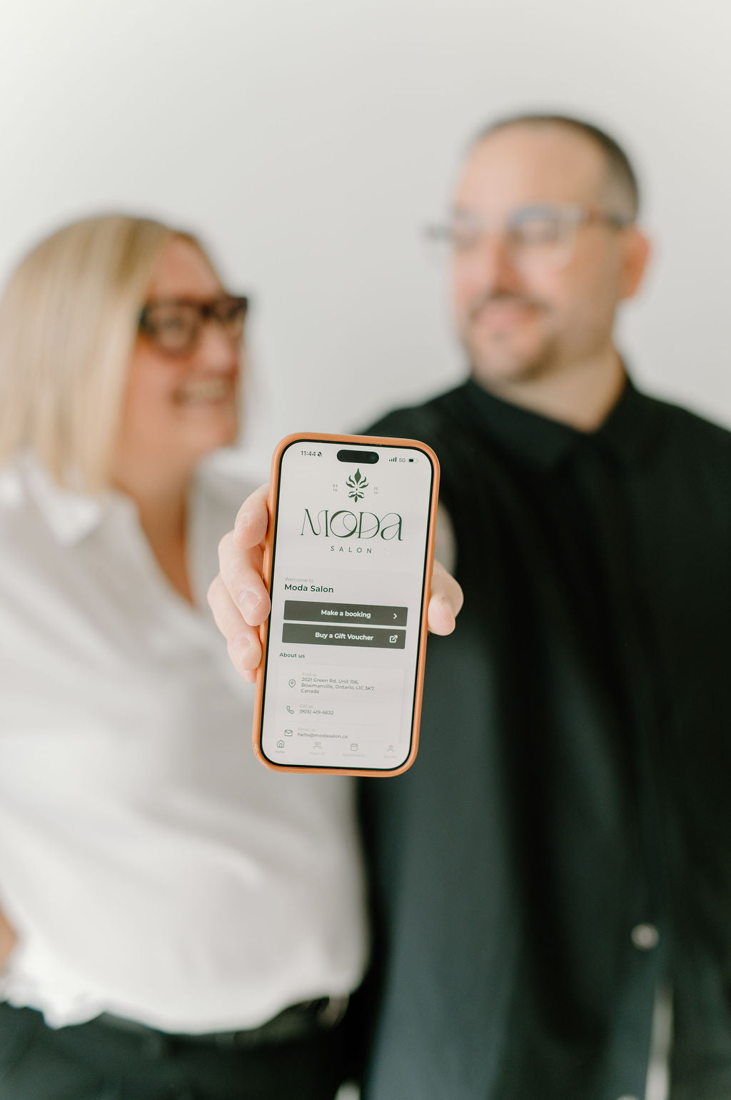 Moda Salon booking app