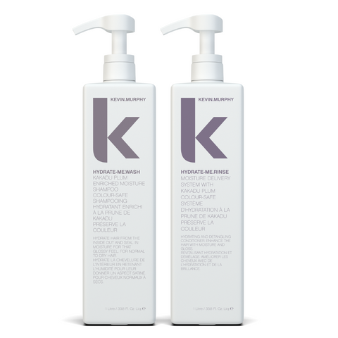 KEVIN MURPHY HYDRATE ME Wash + Rinse Duo 1000ml| Quench & Restore