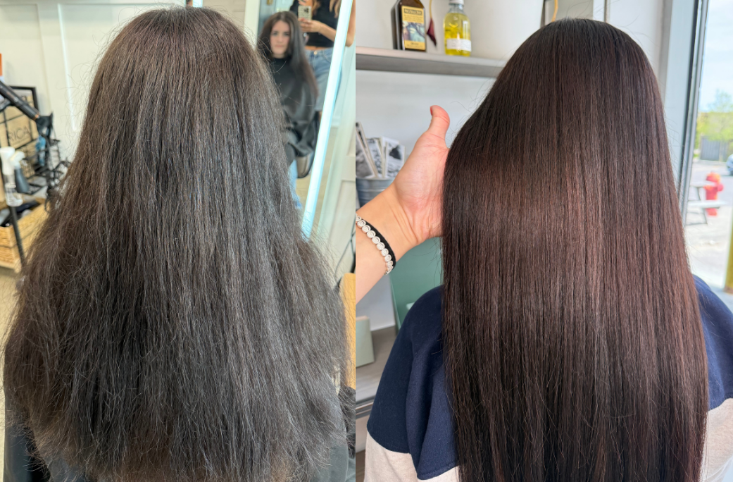 cezanne hair treatment before and after