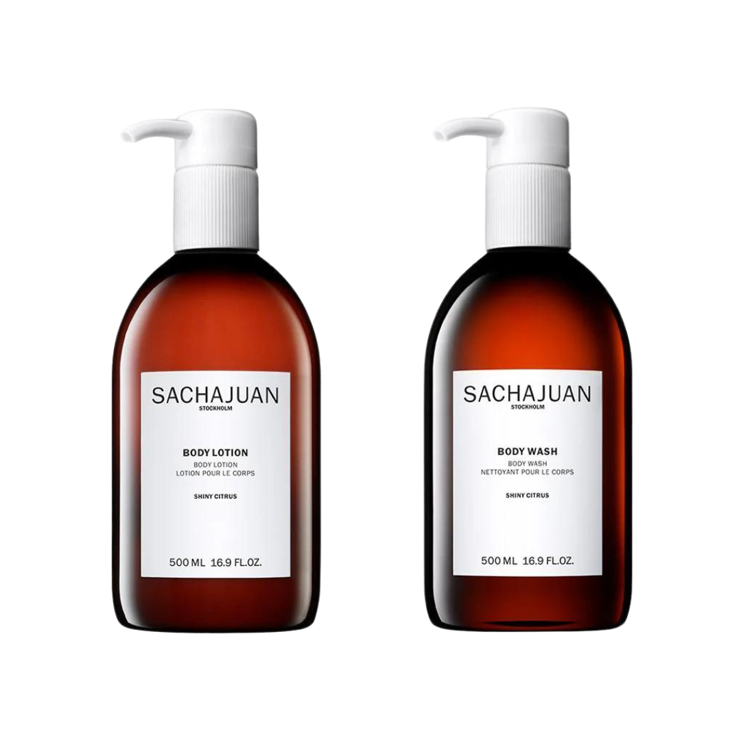 Hydrating Body Shiny Citrus Duo -Sachajuan