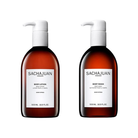 SACHAJUAN Hydrating Shiny Citrus Body Duo (500ml each)