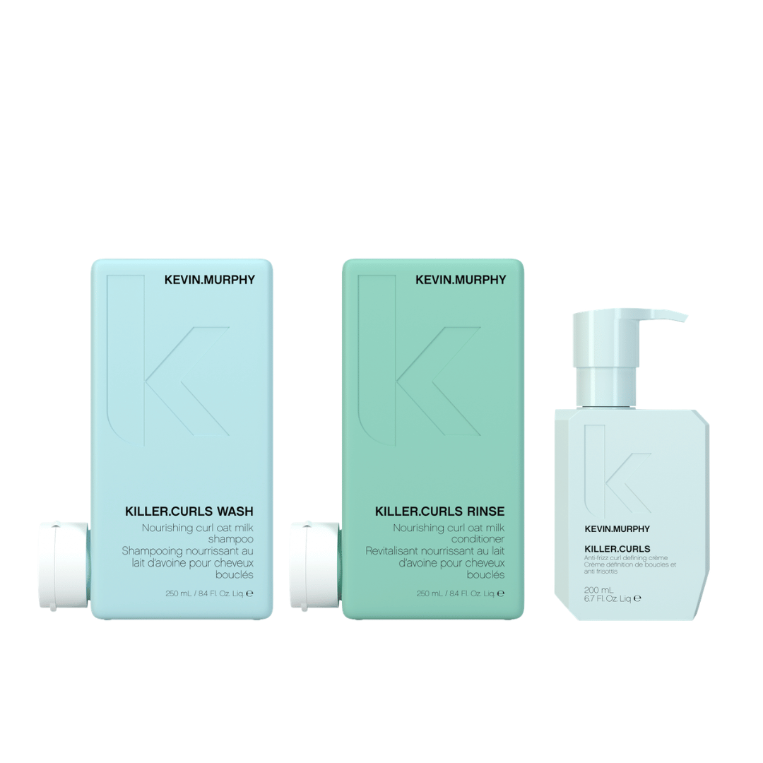 Kevin Murphy CAPTIVATING CURLS Trio | Curl Wash, Rinse + Killer Curls Cream