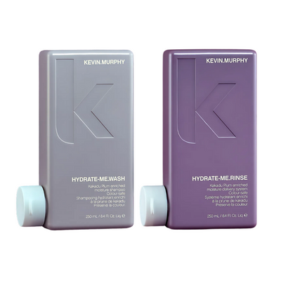 Kevin Murphy Hydrate Me Wash + Rinse Duo - Moisturising Shampoo and Conditioner Set for Dry Hair
