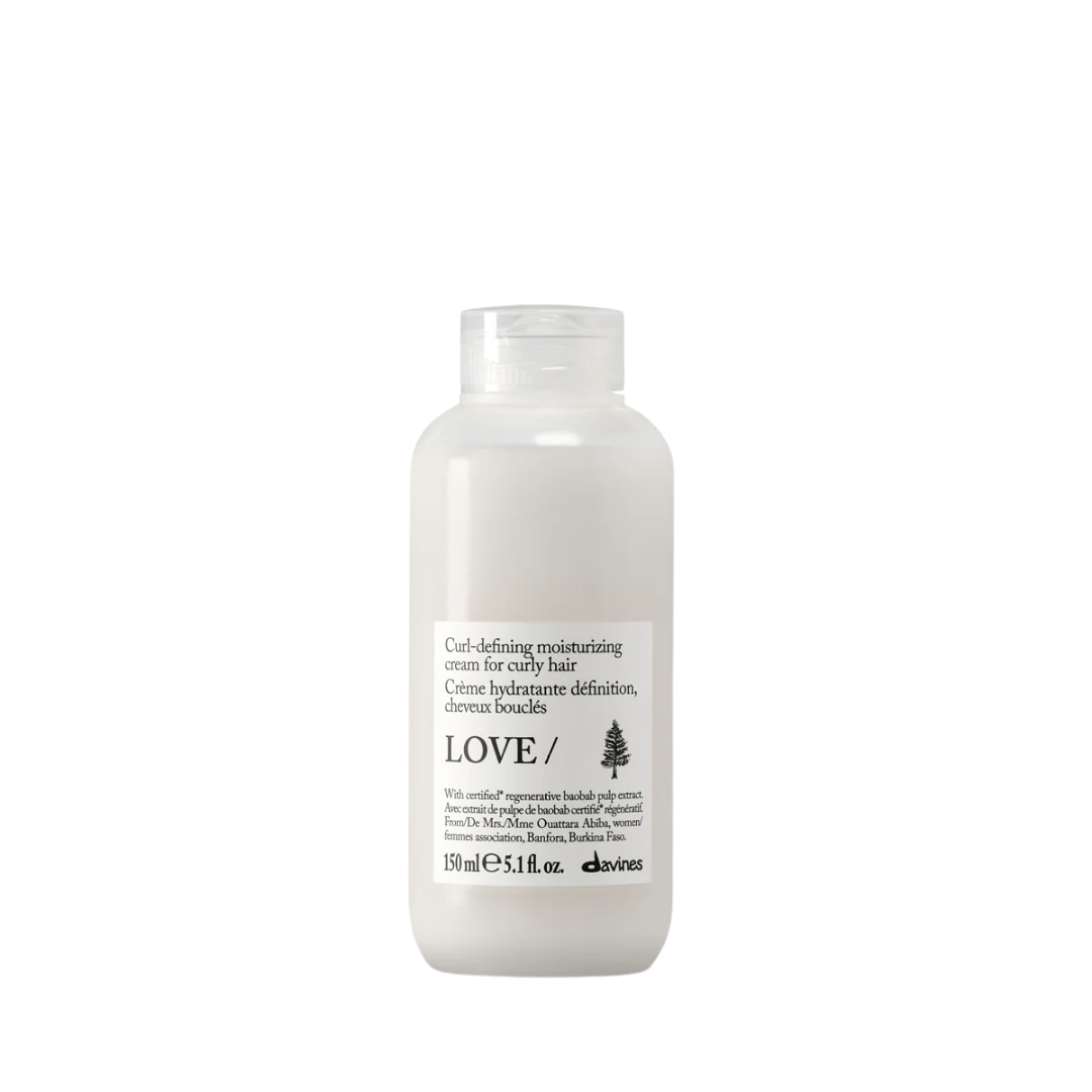 Davines LOVE CURL Essential Haircare Cream | Curl-Defining Styling Cream for Medium to Thick Curly Hair