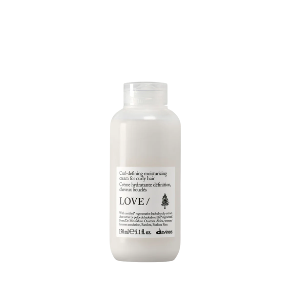 Davines LOVE CURL Essential Haircare Cream | Curl-Defining Styling Cream for Medium to Thick Curly Hair