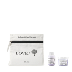 Davines LOVE SMOOTHING Discovery Kit | Complete Travel Frizz-Control Routine Set