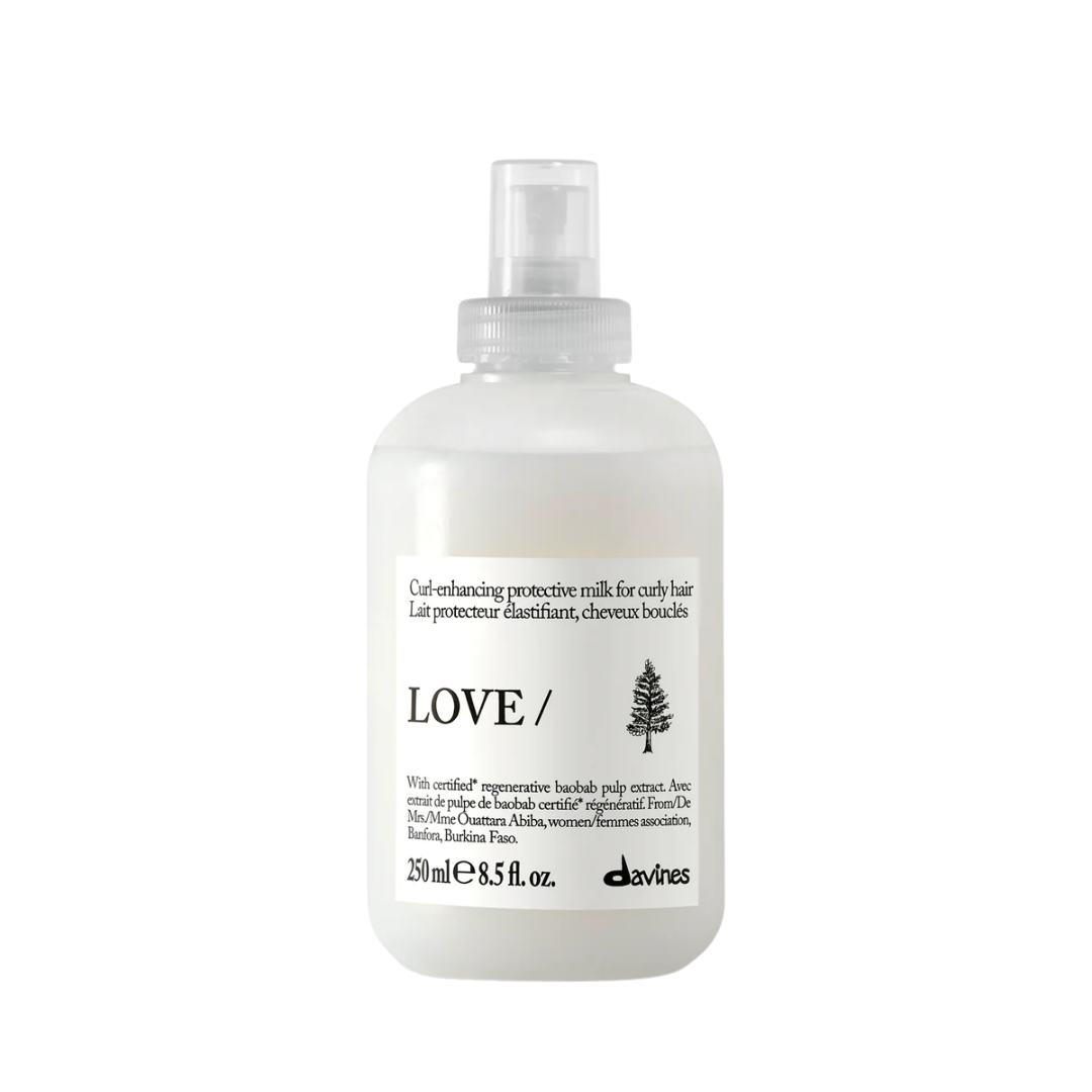 Davines LOVE CURL Essential Haircare Enhancing Milk | Curl-Defining Leave-In Milk for Wavy and Curly Hair