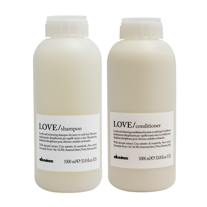 Shampoing et revitalisant Pro Size Love Curl DUO - Davines