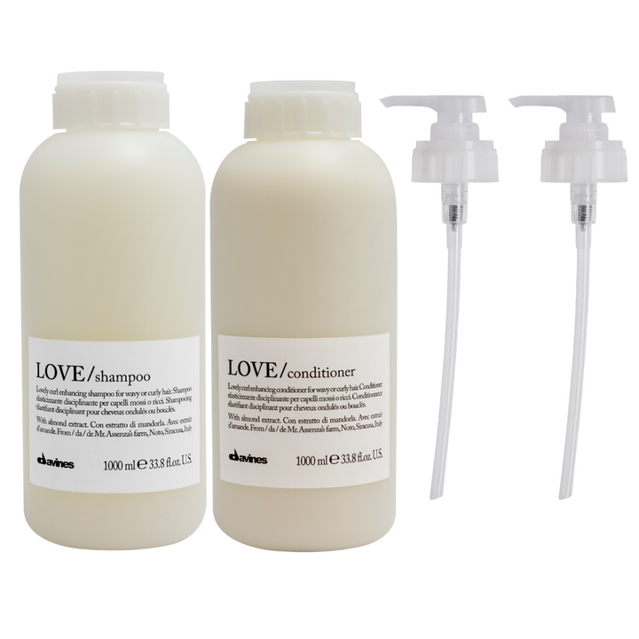 Love Curl Pro Size Shampoo & Conditioner Pro Size DUO -Davines