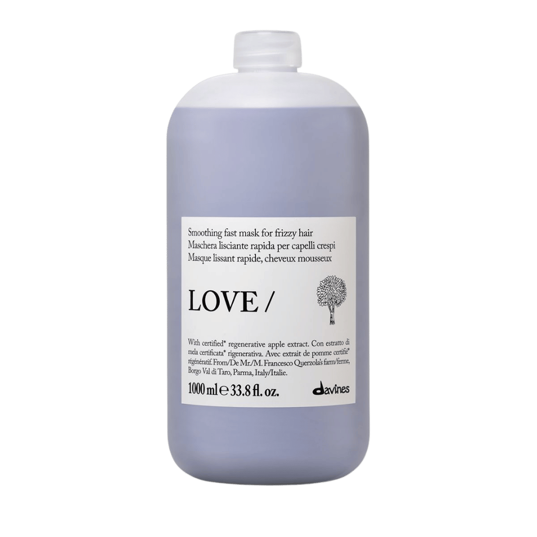 Davines LOVE SMOOTHING Essential Haircare Mask | Smoothing Treatment Mask for Frizzy and Coarse Hair