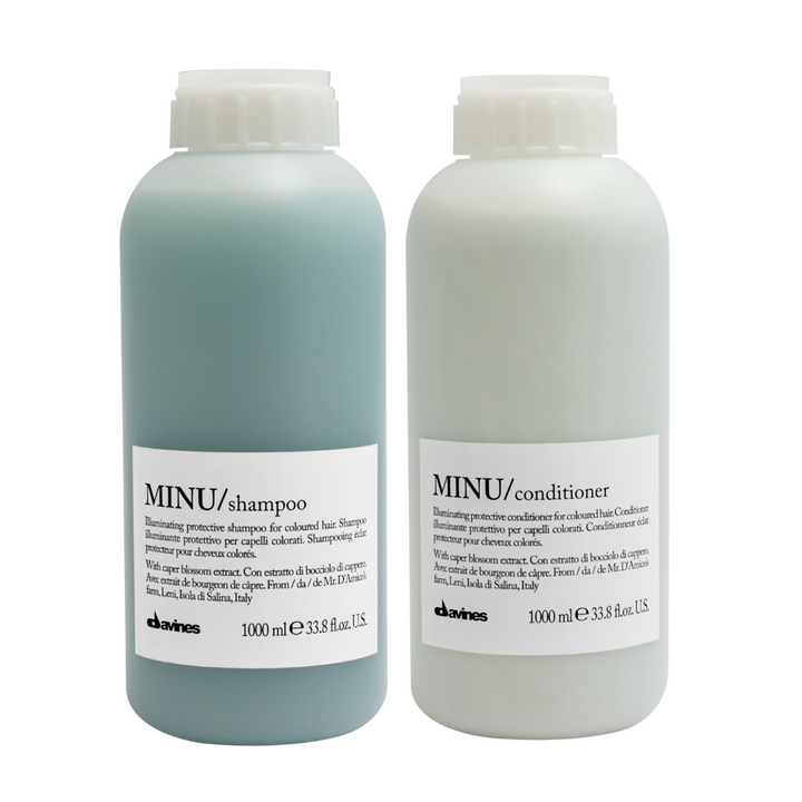 Minu Shampoo & Conditioner Pro Size Duo - Davines