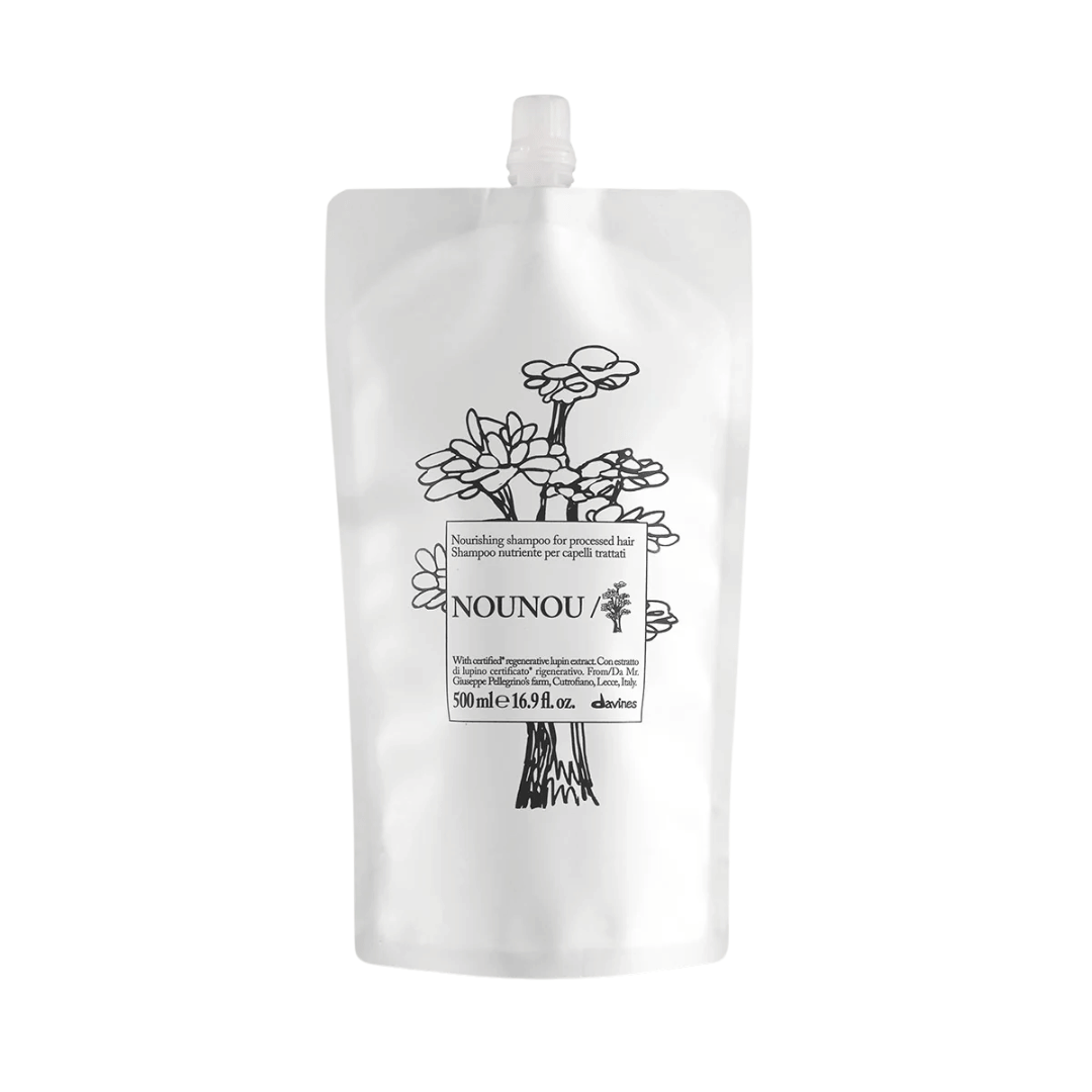 Davines NOUNOU Shampoo Refill 500ml — Rich Repair for Processed Hair