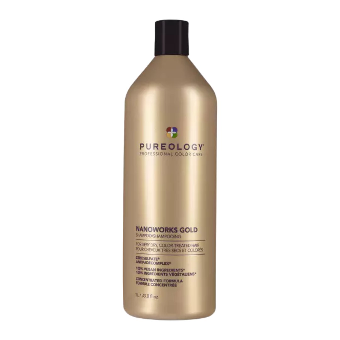 Pureology Nanoworks Gold Shampoo | Luxe Softness Cleanse at Moda Salon