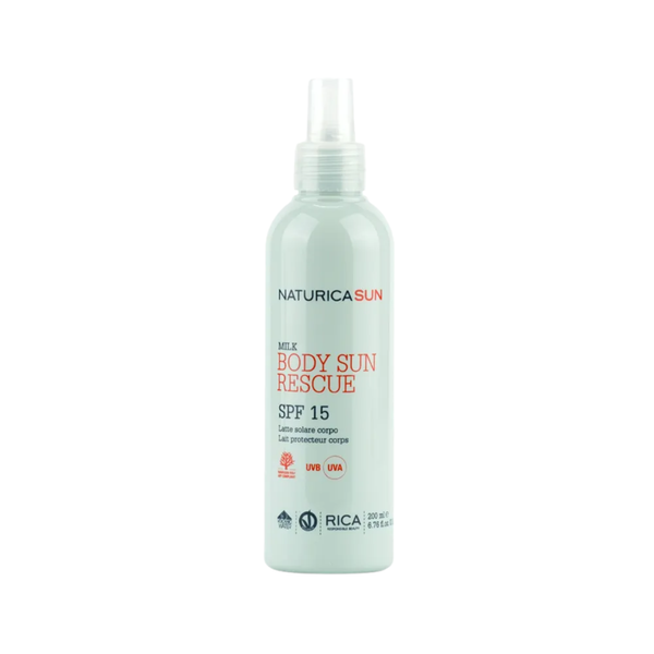 Rica Naturica Sun Milk Body SPF 15 | Medium Sun Protection Milk