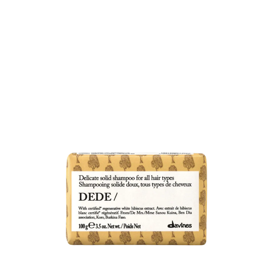 Davines DEDE Solid Shampoo 100g Solid Shampoo Bar - Shampoo for Daily gentle hair care