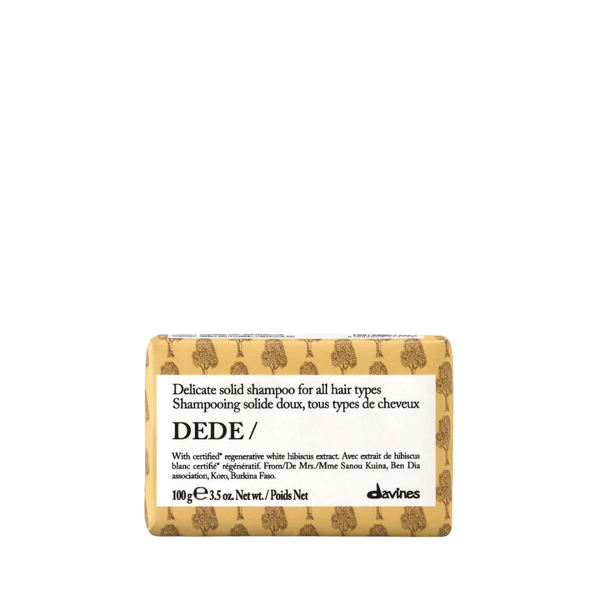 Davines DEDE Solid Shampoo 100g Solid Shampoo Bar - Shampoo for Daily gentle hair care