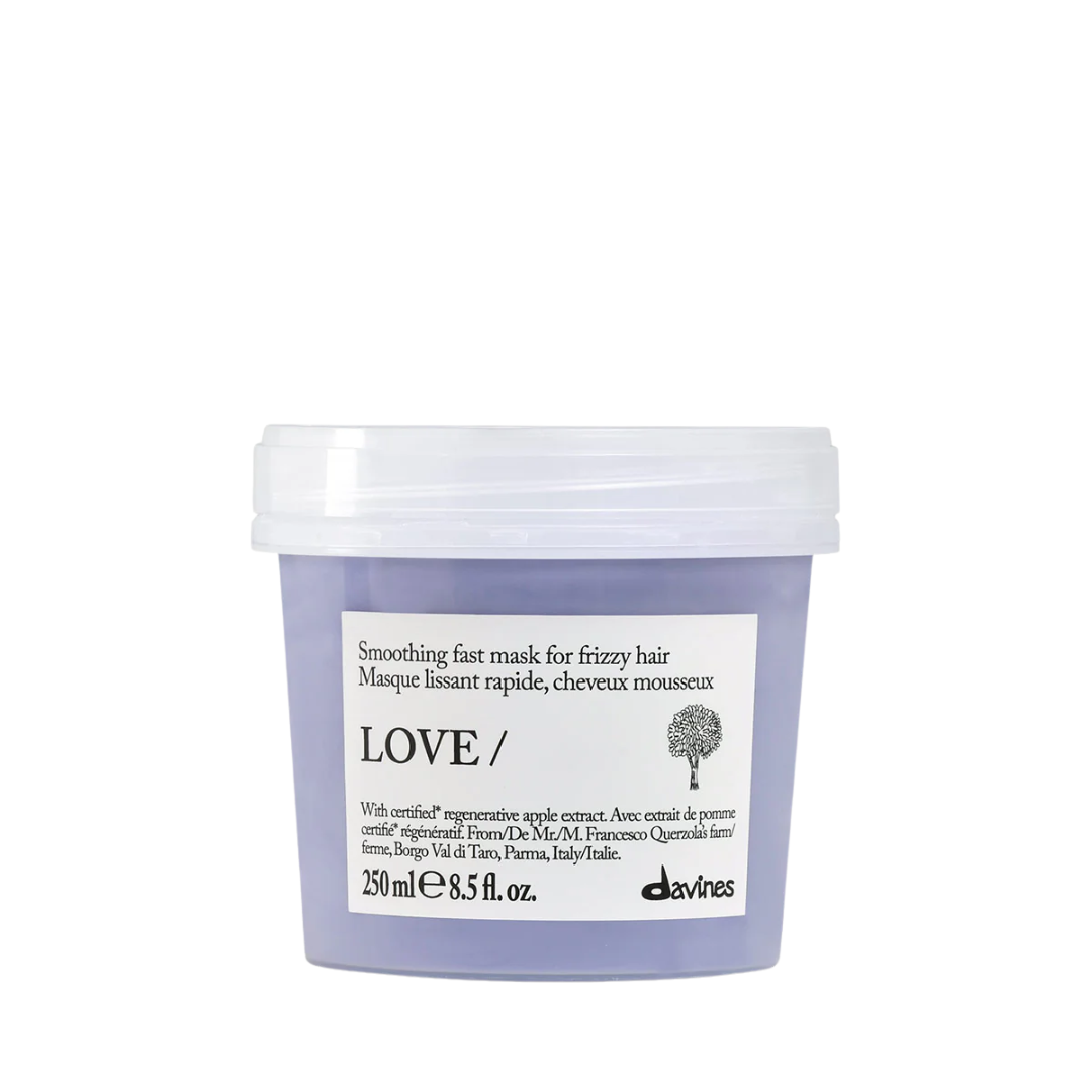 Davines LOVE SMOOTHING Essential Haircare Mask | Smoothing Treatment Mask for Frizzy and Coarse Hair