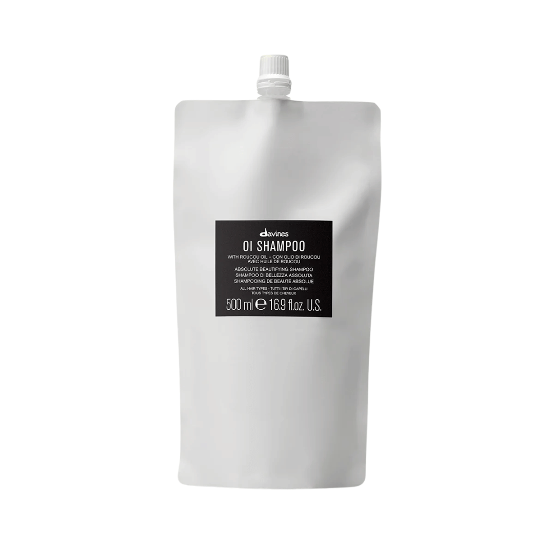 Davines OI Shampoo 500ml Refill | Roucou Oil Refill for Sustainable OI Routine