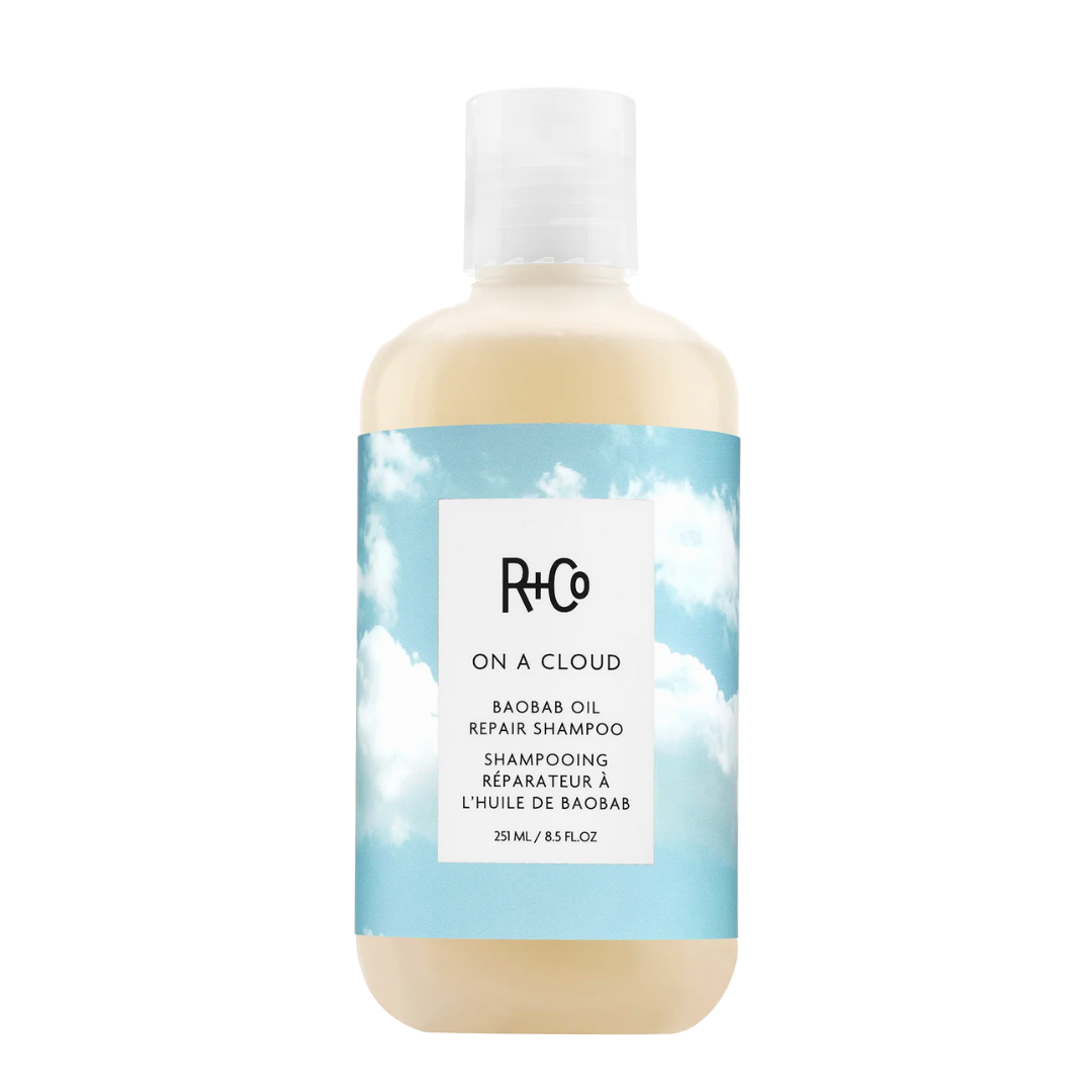 R+Co On A Cloud Baobab Oil Repair Shampoo | Lightweight Strength for Damaged Hair