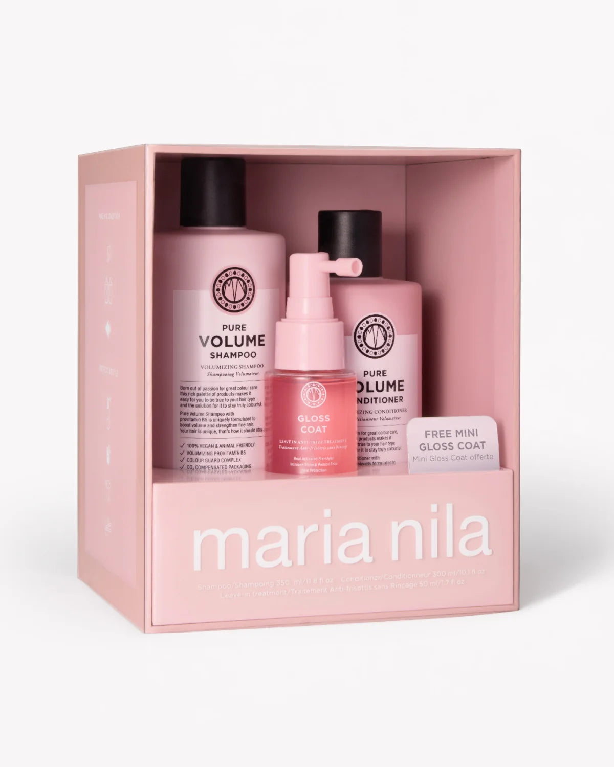 Maria Nila Pure Volume Holiday Box | Volumising Gift Set for Fine Hair -New
