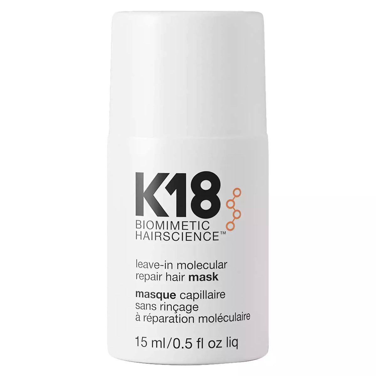 K18 Leave-In Molecular Repair Hair Mask | 4-Minute Damage Repair available at Moda Salon