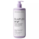 OLAPLEX Nº.4P Blonde Enhancer Toning Shampoo | Brighten + Neutralize Brass available at Moda Salon