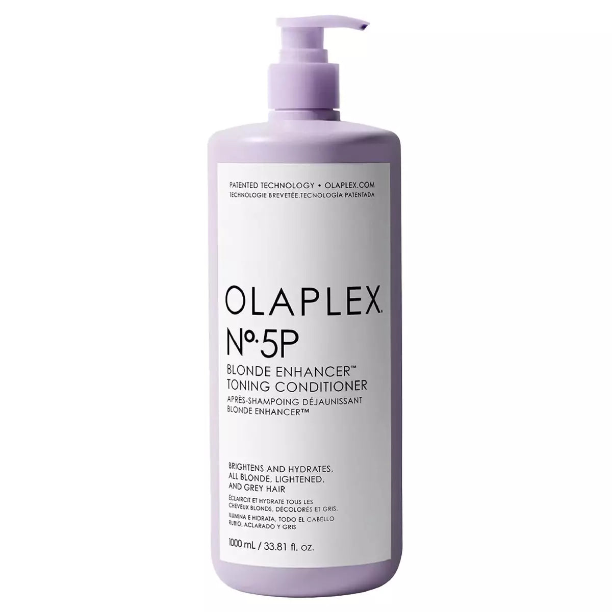 OLAPLEX Nº.5P Blonde Enhancer Toning Conditioner | Tone + Smooth Blondes available at Moda Salon