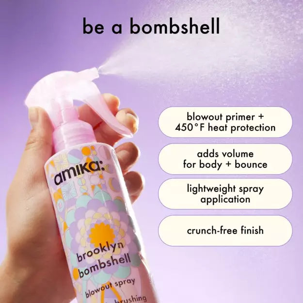 Amika Brooklyn Bombshell Blowout Spray 200mL