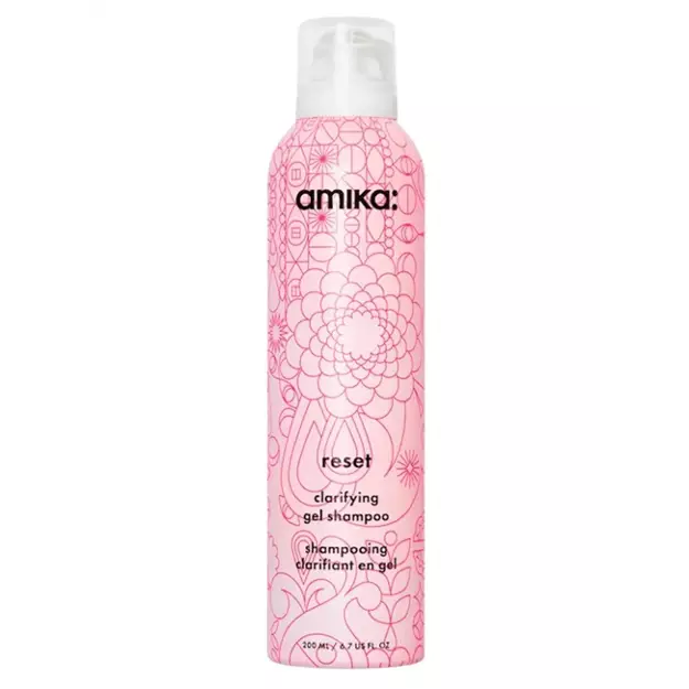 Amika Reset Clarifying Gel Shampoo | Scalp + Build-Up Cleanse at Moda Salon
