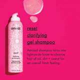 Amika Reset Clarifying Gel Shampoo | Scalp + Build-Up Cleanse at Moda Salon