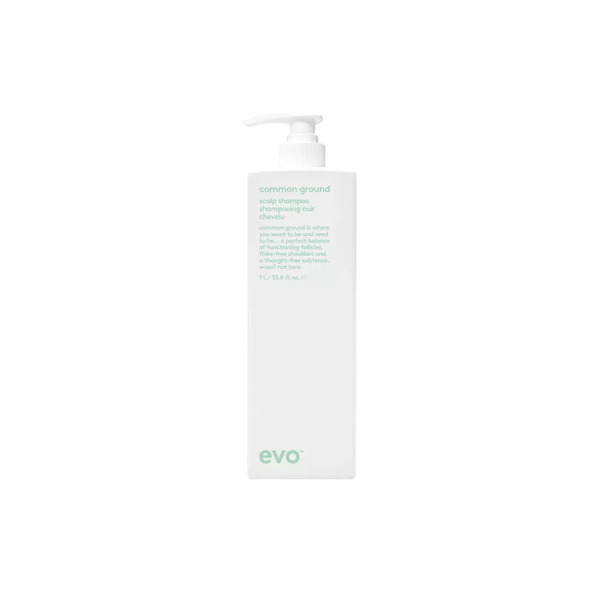 EVO Common Ground Scalp Shampoo | Scalp-Focused Cleanse + Balance