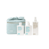 EVO The Vanity Hydrate Holiday 2026 gift set — The Therapist Hydrating Shampoo, Conditioner and Icon Welder Heat Protection Spray