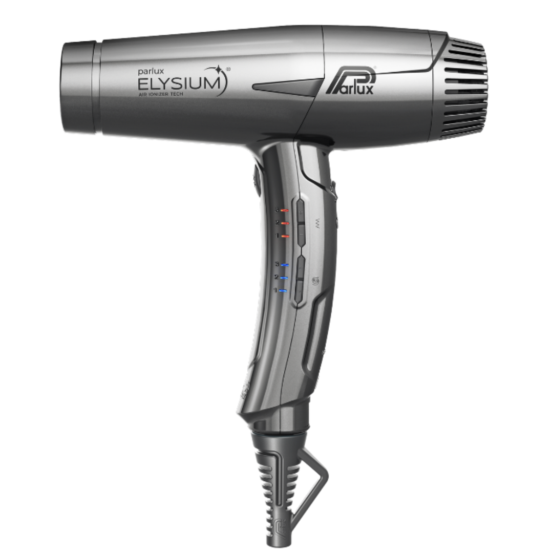 Parlux ELYSIUM® Dryer Metallic Silver | Compact Professional Power
