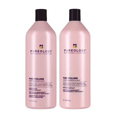 Pureology Pure Volume Shampoo + Conditioner Duo 1000 ml