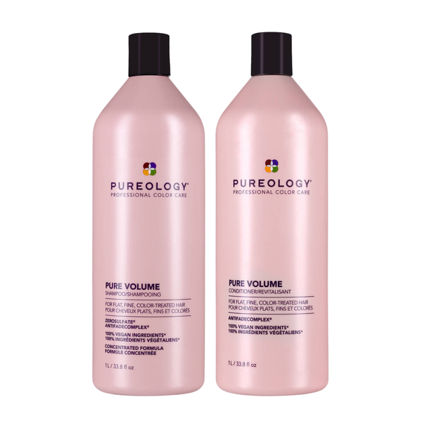 Pureology Pure Volume Shampoo & Conditioner Duo | Salon Size Routine at Moda Salon