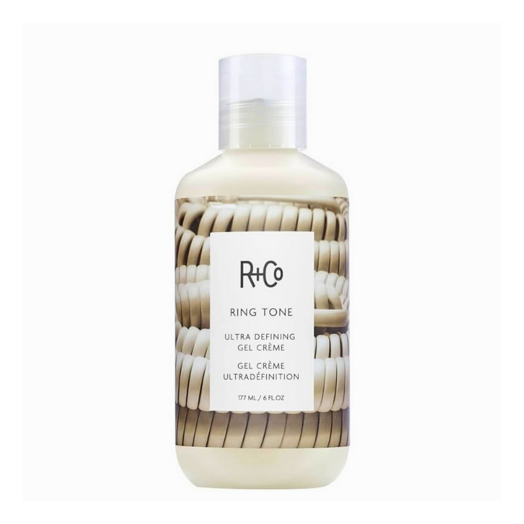 R+Co Ring Tone Ultra Defining Gel Crème | Strong Curl Definition for Curlier Hair