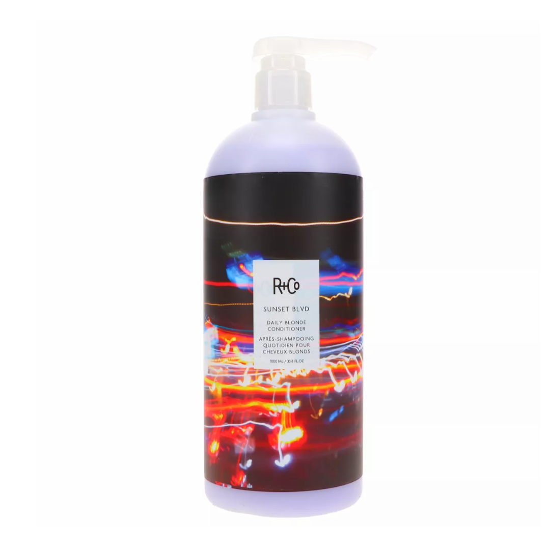 R+Co Sunset Blvd Daily Blonde Conditioner | Softness + Shine for Blonde Hair