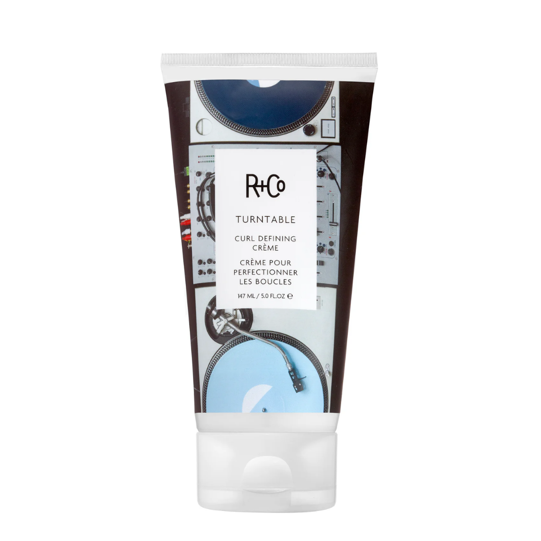 R+Co Turntable Curl Defining Crème | Soft Hold Definition for Curly Hair