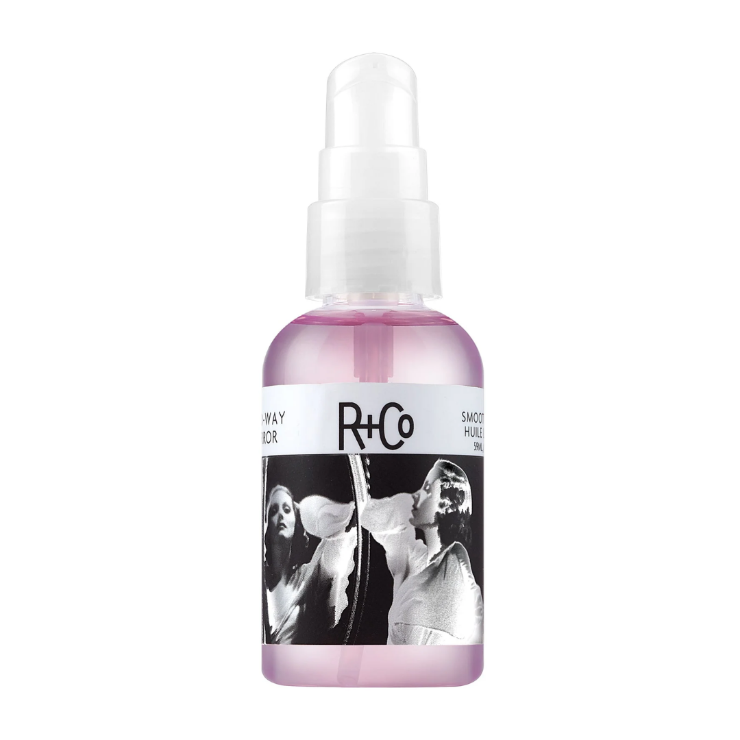 R+Co Two Way Mirror Smoothing Oil | Shine + Frizz Control + Heat Protection