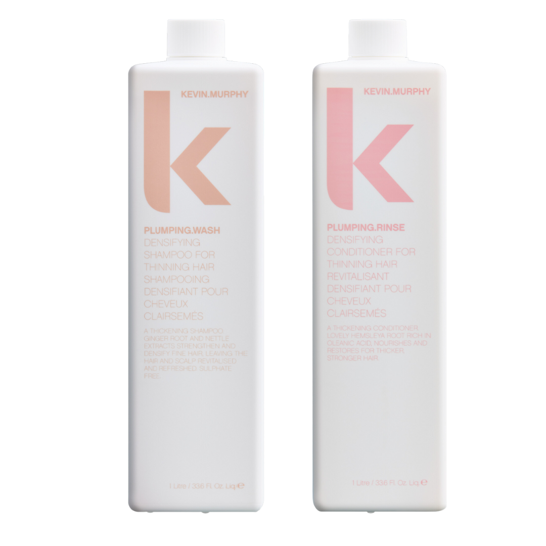 Plumping Wash and Rinse 1000ml Duo -Kevin Murphy