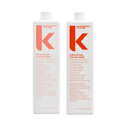 KEVIN.MURPHY EVERLASTING.COLOUR Wash & Rinse Duo (2 x 1000ml) Anti-Fade Shine & Protection