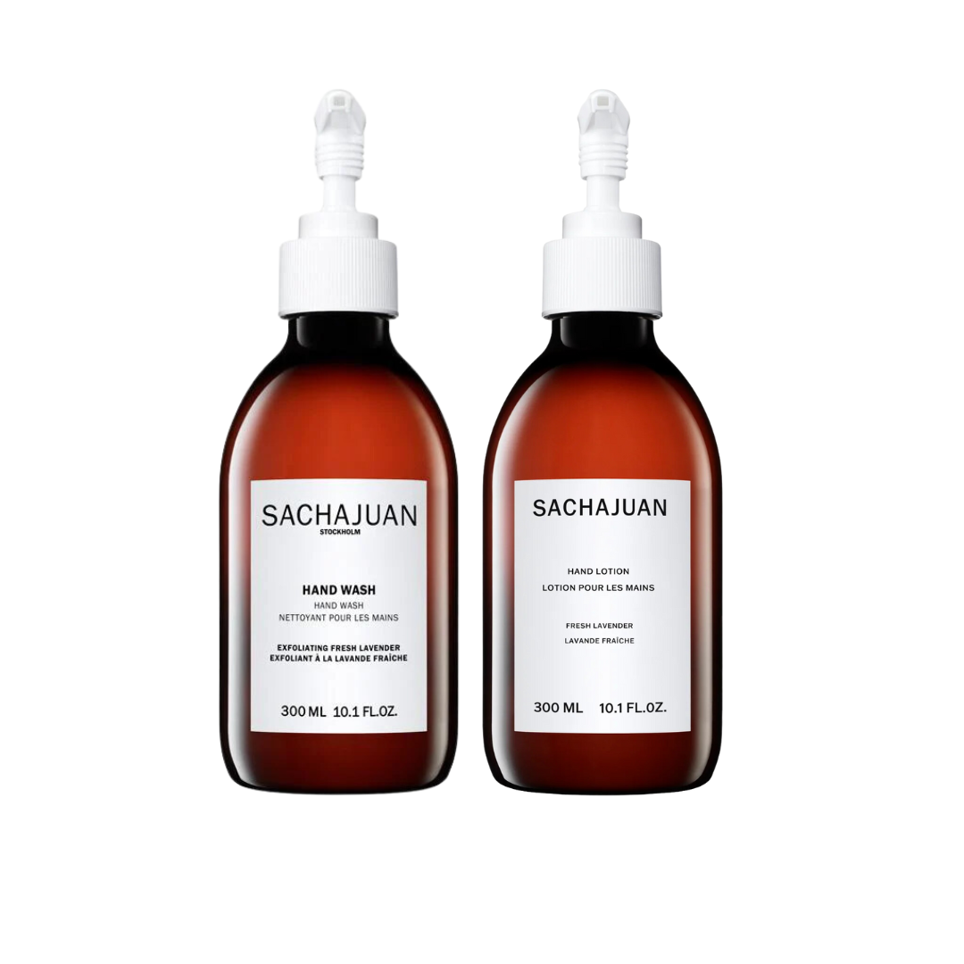 SACHAJUAN Fresh Lavender Hand Duo | Exfoliating Wash + Lotion