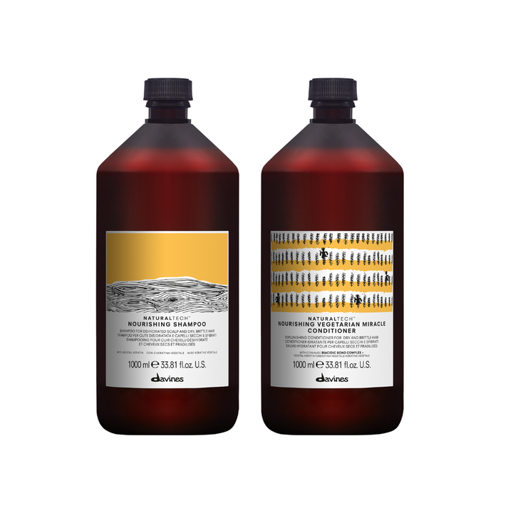 Duo Shampooing et Revitalisant Nourrissant Pro Size - Davines
