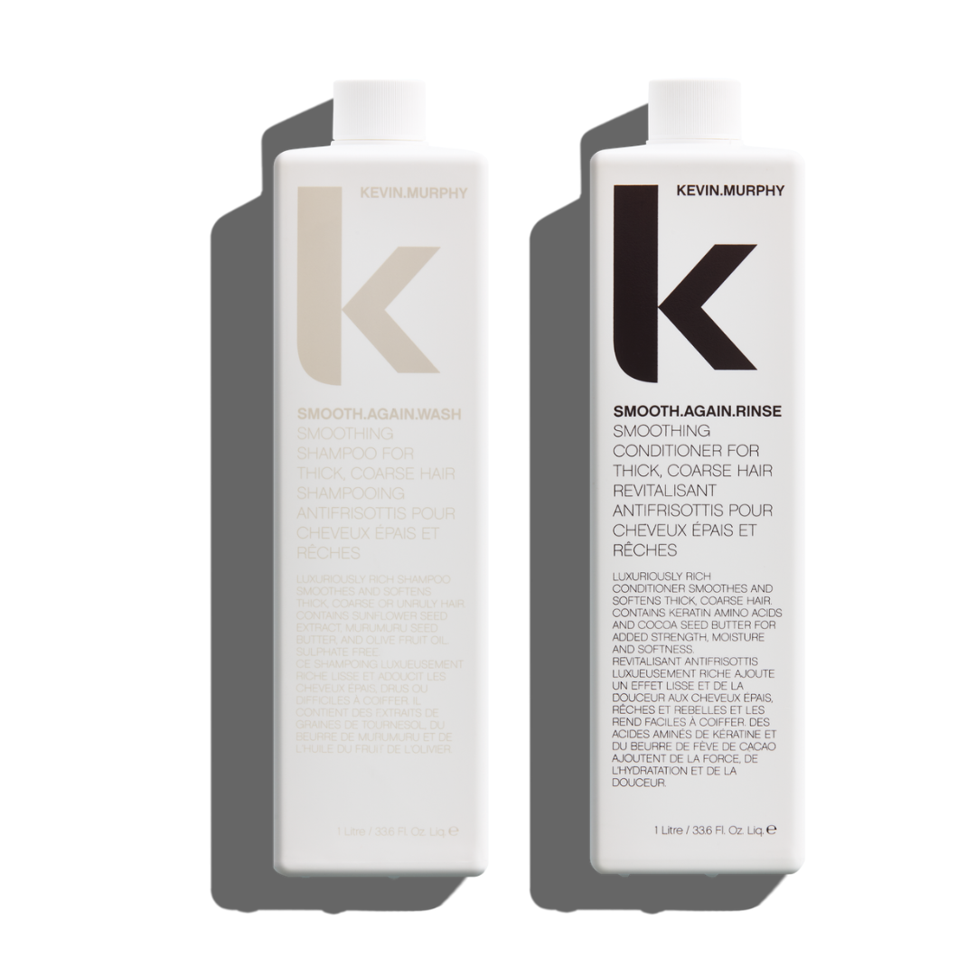 Kevin Murphy Smooth Again Wash and Rinse 1000ml Duo