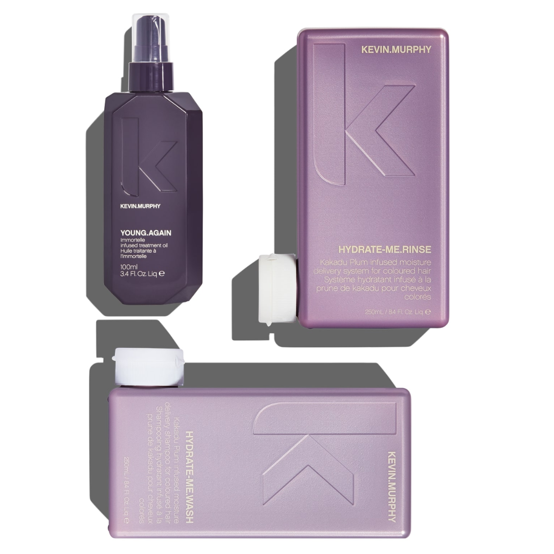 Hydrate Me Wash + Rinse+ Young Again Trio - Kevin Murphy